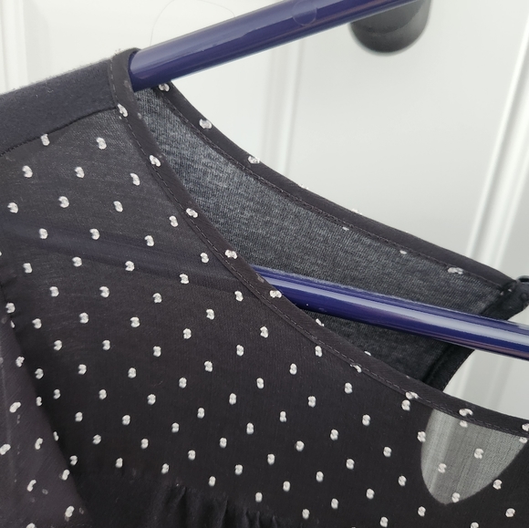 Loft Sheer Sleeve Shirt - Picture 4 of 5